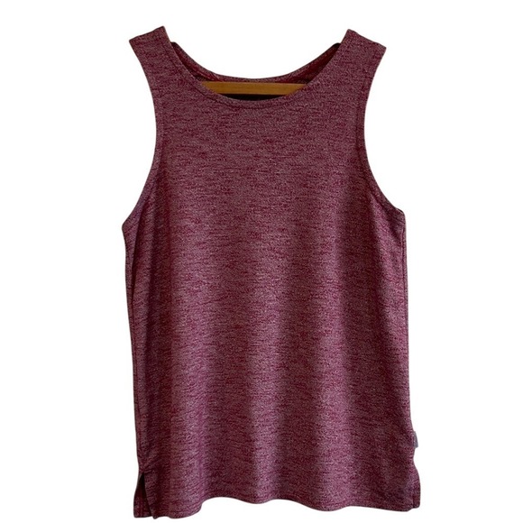 Women's Sleeveless Heathered Top pink Eddie Bauer size XS - Picture 1 of 6